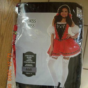 Costume:  Miss Swiss or Miss Polish or Miss Ukranian, 5 piece costume
